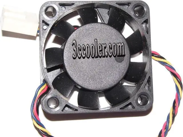 Alt view image 2 of 2 - for Power Logic 40*10mm PLA04010S05HH-1 5V 0.27A 4 wires 4 pins 4CM case fan gateway router cooler