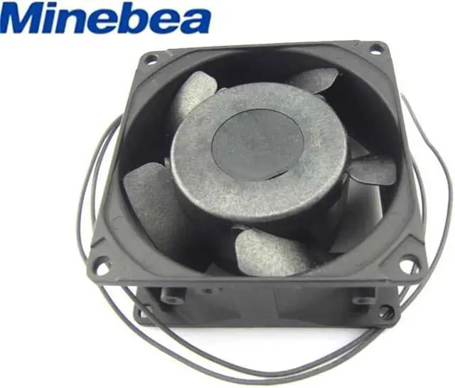 Alt view image 3 of 3 - for Original 80x38mm NMB 3115PS-23W-B30 230V 1 Phase 2 Wires metal frame 8CM AC axial Fan