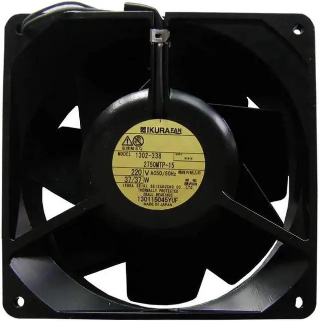 Alt view image 3 of 4 - for Original Ikura 2750MTP-15 Cooling Fan 220v 2800RPM 0.15A 140X140X50MM for Fuji Inverter Fans