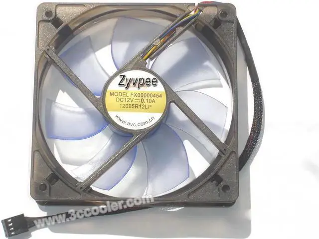 Main image of for  120x25mm 12025R12LP FX00000454 12V 0.10A 4 Wires 4 Pins Case Fan 12CM power cooling fan