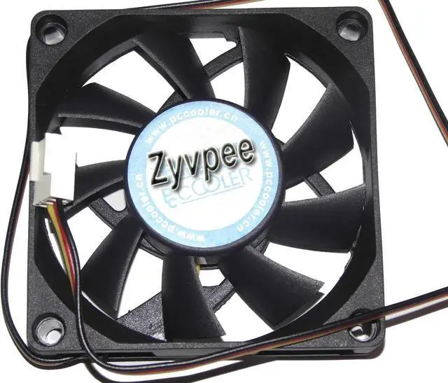 Main image of for PC Cooler 7015 F72 12V 0.26A 2500RPM 24dBA 22CFM 3 Wire 3 Pins Case Fan 7cm cpu fan