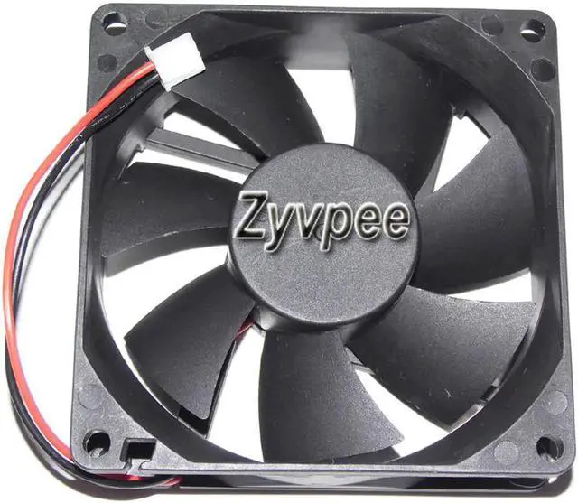 Alt view image 2 of 2 - for JAMICON 8025 JF0825S1H JF0825S1H-S 12V 0.19A 2 Wires 8CM case fan 80mm cooling fan