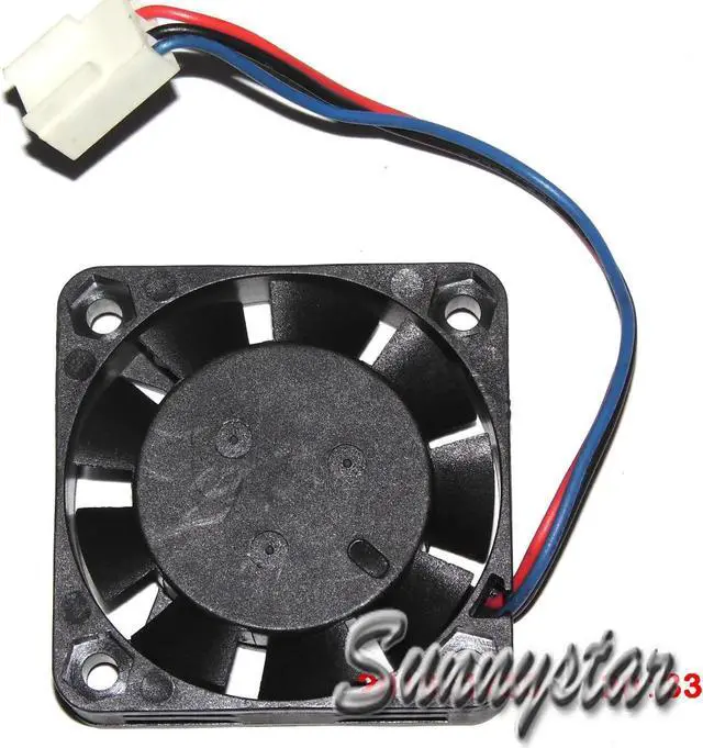 Alt view image 2 of 2 - for Delta 40*10MM AFB0412HA -ROO 12V 0.14A 3 Wires 3 Pins 4CM Cooler Fan,server chassis fan