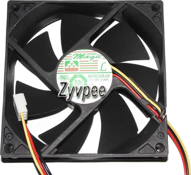 Main image of for MAGIC MGT9212HR-A25 92*25 mm12V 0.25A 3 Wires 3 Pin 9cm Case Fan,Power Fan