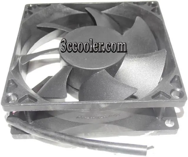 Alt view image 5 of 5 - for 80mm Case Fan 80*25mm MGA8012HS-A25 12V 0.24A 2 wires Cooling