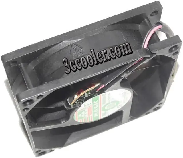 Alt view image 3 of 5 - for 80mm Case Fan 80*25mm MGA8012HS-A25 12V 0.24A 2 wires Cooling