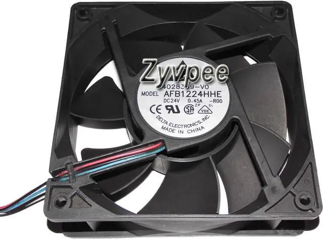 Main image of for Delta 12CM 12038 AFB1224HHE -R00 24V 0.45A 3 Wires 3 pins case fan,inverter fan