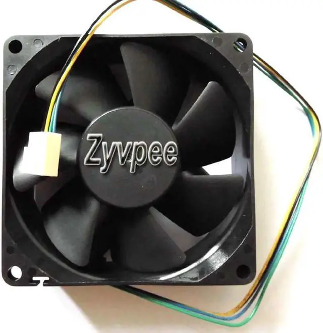 Alt view image 2 of 2 - for avc 80mm DA08025B12U -P014 12V 0.35A 4 wires 4 pins 8cm cpu cooling fan