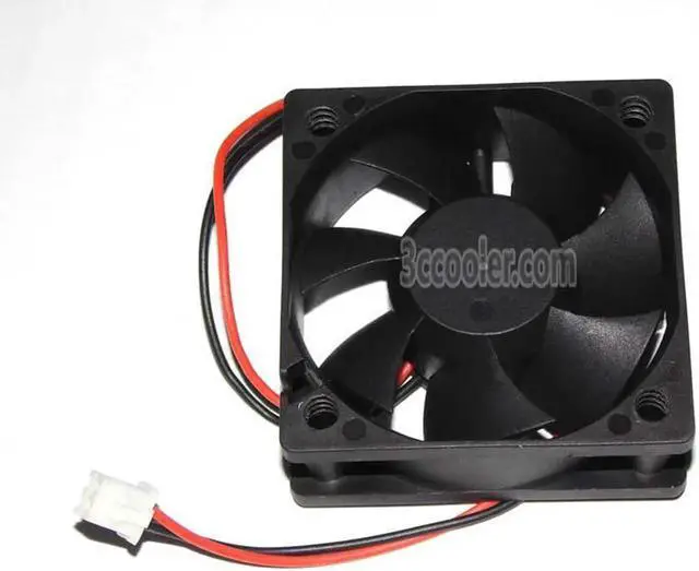Alt view image 2 of 2 - for RUNDA 5CM 12V 0.23A 2 Wires 2 Pins Connector 50*50*20MM DC square Cooling fan Case cooler