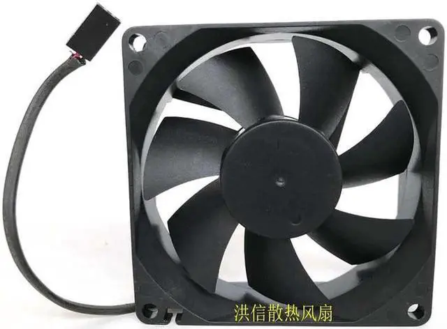 Alt view image 2 of 5 - for 80MM Power Cooling JAMICON 8025 JF0825S1H-S 12V 0.19A 2 Wires 8CM Case Fan 80*25mm