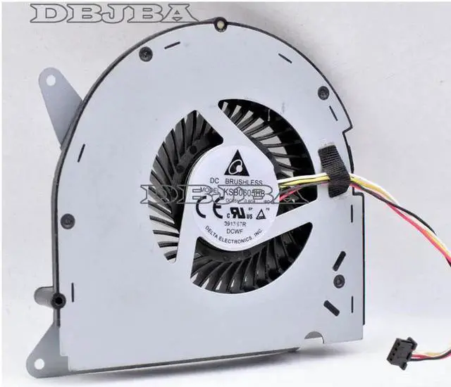 Alt view image 6 of 6 - Fan for HP Compaq All-in-One Elite 8300 KSB0605HB-BC18 693953-001 DC5V 0.60A Cooling Fan