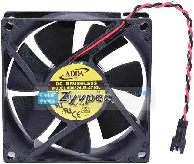 Main image of for 80MM Inverter Cooling ADDA AD0824UB-A71GL 8025 24V 0.26A 8CM Case Fan 80*25mm