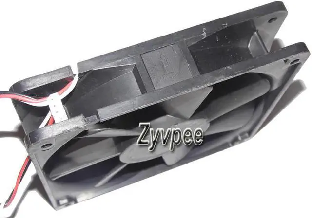 Alt view image 2 of 3 - for 120MM 12025 DC12V 0.32A 3 Wires 3 Pins 12CM Power Case Cooling Fan