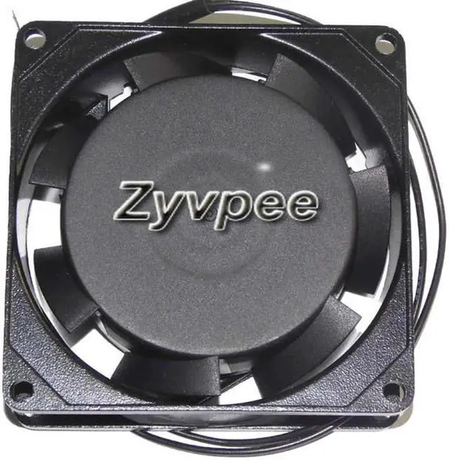 Alt view image 3 of 3 - for 80MM 8025 220-240 Vac 0.1A Ball Bearing 8CM AC Axial Cooling Fan