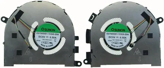 Main image of New Left Right Cooling Fan for Lenovo Yoga C940-15IRH P/N:EG70050S1-1C030-S9A EG70050S1-1C040-S9A