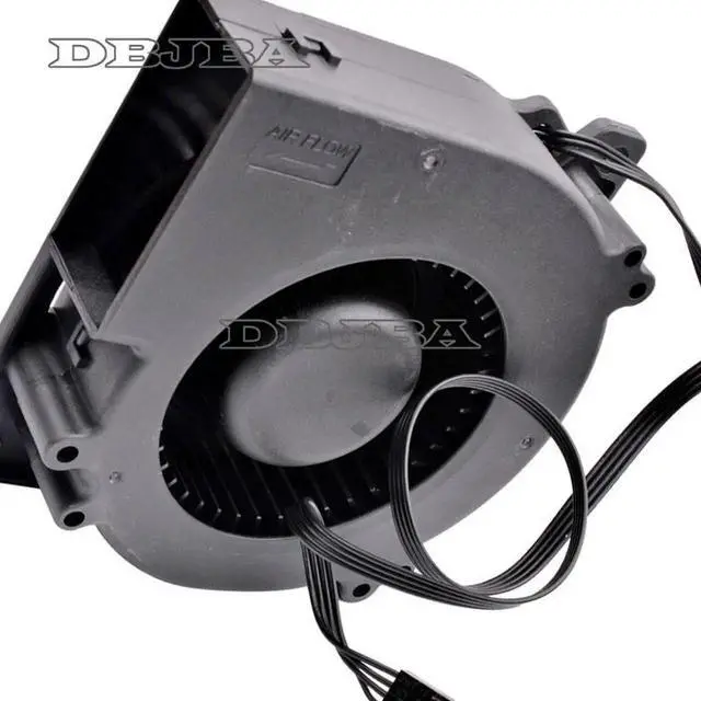 Alt view image 3 of 6 - Fan for PFC0321B3-C03U-S9D 12cm 120x120x32mm 12032 DC12V 3.39W 4 Lines pwm Centrifugal Turbo Blower Cooling Fan