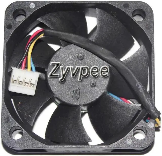 Alt view image 2 of 2 - for 50mm AFB0512LB 12V 0.11A 4 wires 4 pins cpu cooling fan