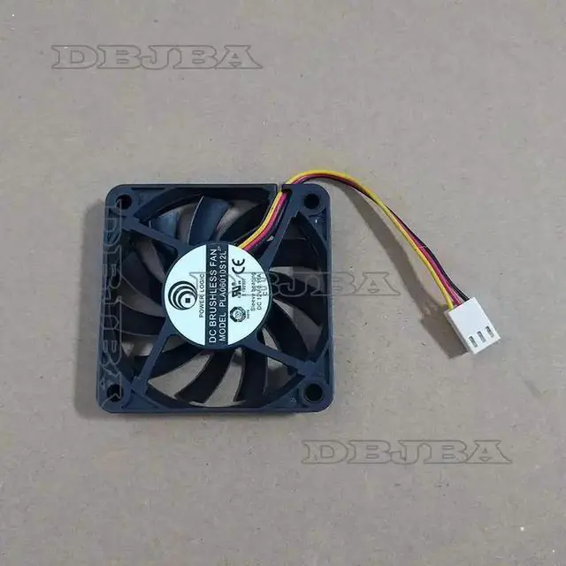 Main image of 1 pcs For POWER LOGIC PLA06010S12L DC12V 6010 6CM 3 pin cooling fan