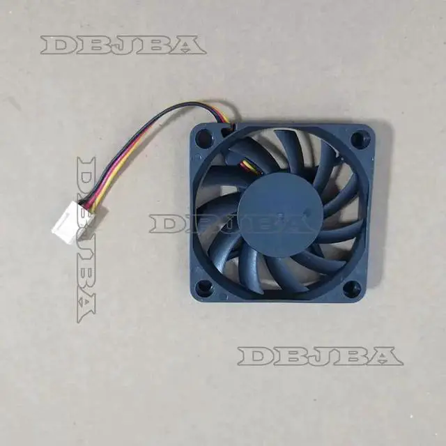 Alt view image 2 of 2 - 1 pcs For POWER LOGIC PLA06010S12L DC12V 6010 6CM 3 pin cooling fan