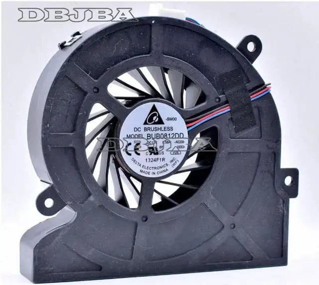 Alt view image 3 of 6 - Fan for HP Omni 100 one Machine BUB0812DD AC1V BUB0812DD-AC1V 12V 0.58A 621509-001 Computer Cooling Fan