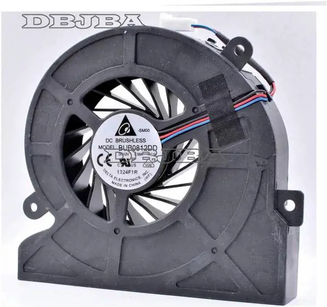 Alt view image 6 of 6 - Fan for HP Omni 100 one Machine BUB0812DD AC1V BUB0812DD-AC1V 12V 0.58A 621509-001 Computer Cooling Fan