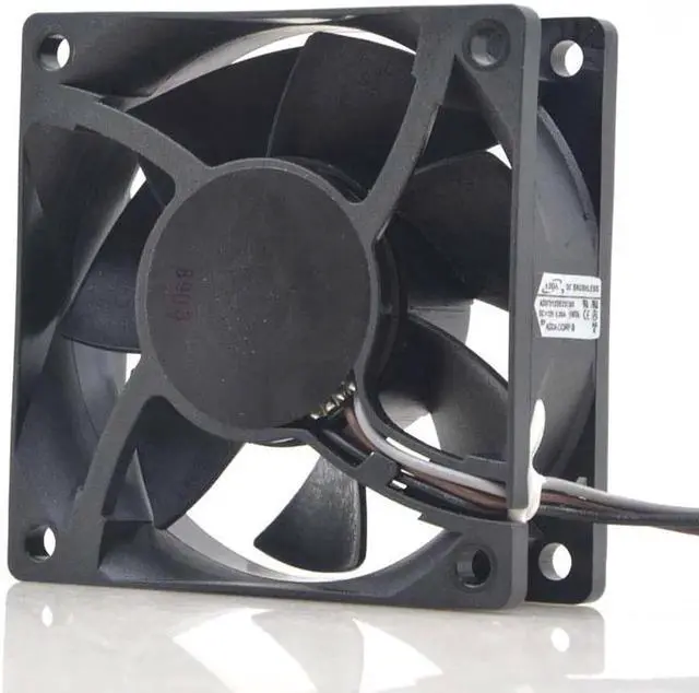 Alt view image 4 of 6 - for 70MM BNEQ Minky MX615 Projector Cooling ADDA AD07012DB257300 12V 0.3A 3 Wires 3 Pins Case Fan