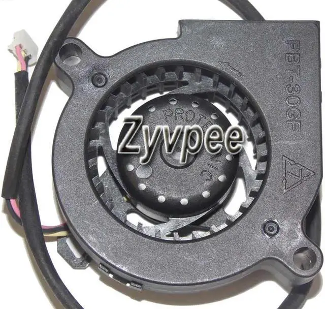 Alt view image 3 of 3 - for MAGIC MBT5012LB-O20 12V 0.12A 3 wires 3 pins 5cm DC Blower cooling fan centrifugal cooler