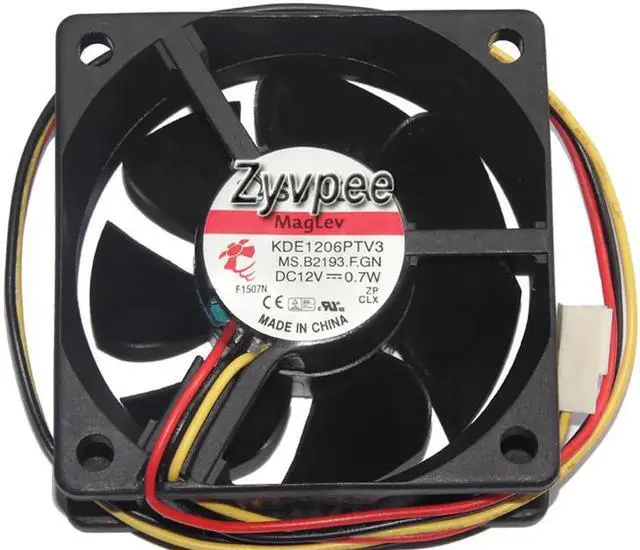 Main image of for 60MM 6025MM DCMS.B2193.F.GN 12V 0.7W 3Wires 3 Pins CPU Cooling Fan