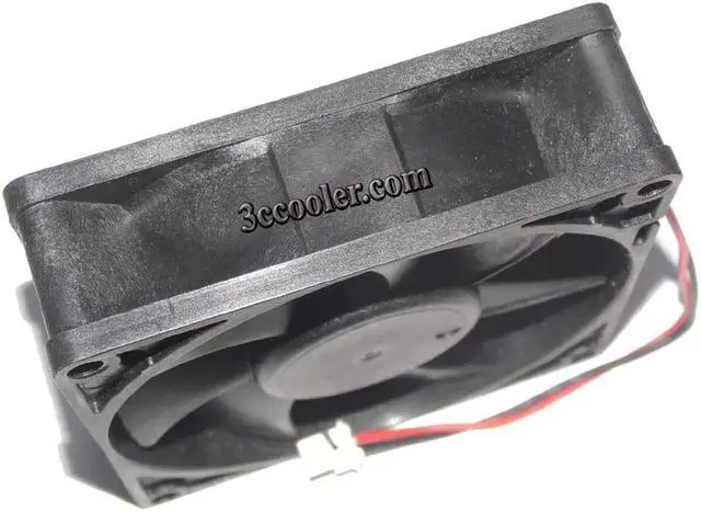 Alt view image 2 of 5 - for 80mm Case Fan Nonoise 8025 A8025M12D CG 12V 0.13A 2 Wires Cooling