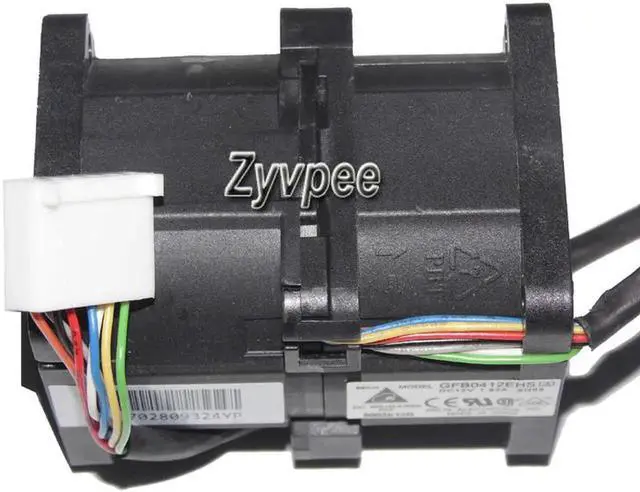 Alt view image 2 of 5 - for 40mm 4056 8G69 519711-001 DC12V 1.82A 8 Wires 6 Pins 4CM Server Cooling Fan