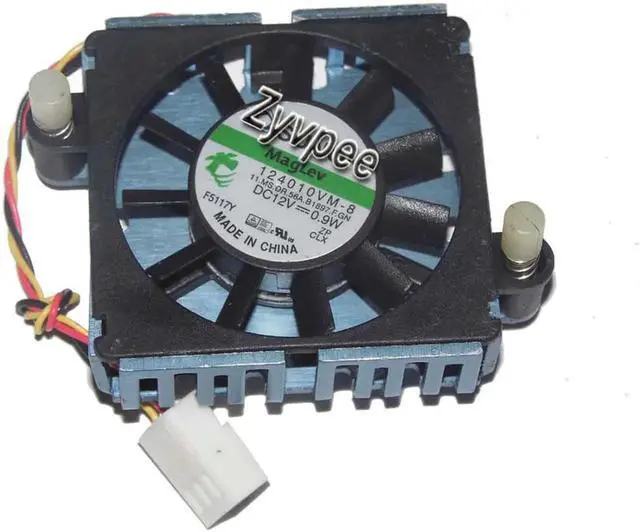 Main image of for SUNON 124010VM-8 11.MS.DR.56A.B1897.F.GN DC12V 0.9W 3 wires 3 pins radware AD2016 Heatsink Cooler Fan