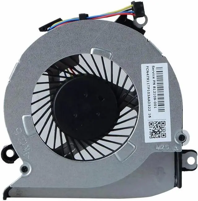 Main image of New Laptop CPU Cooling Fan for HP Pavilion 15-ab153nr 15-ab157nr 15-ab157cl 15-ab161nr 15-ab165us 15-ab173cl 15-ab188ca 15-ab210tx