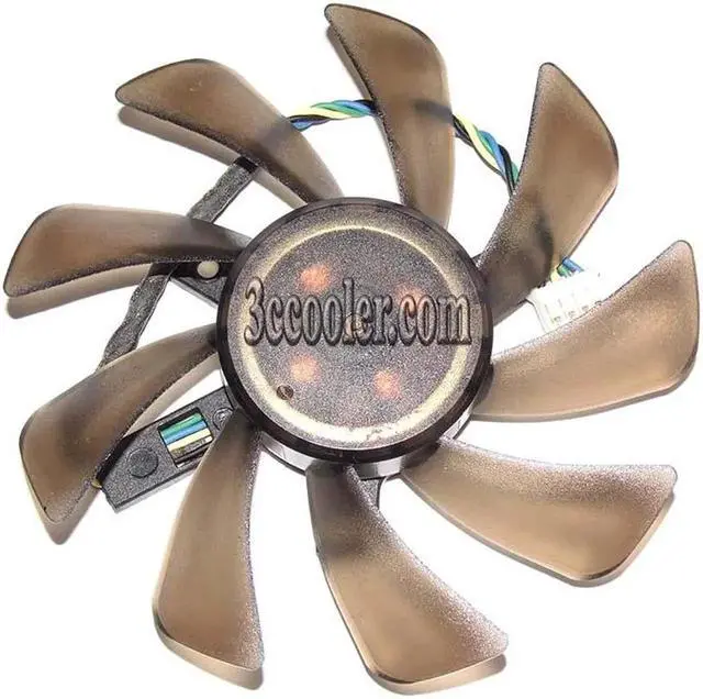 Alt view image 3 of 3 - for 9CM FY09015H12LPA 12V 0.60A 4 wires frameless VGA fan