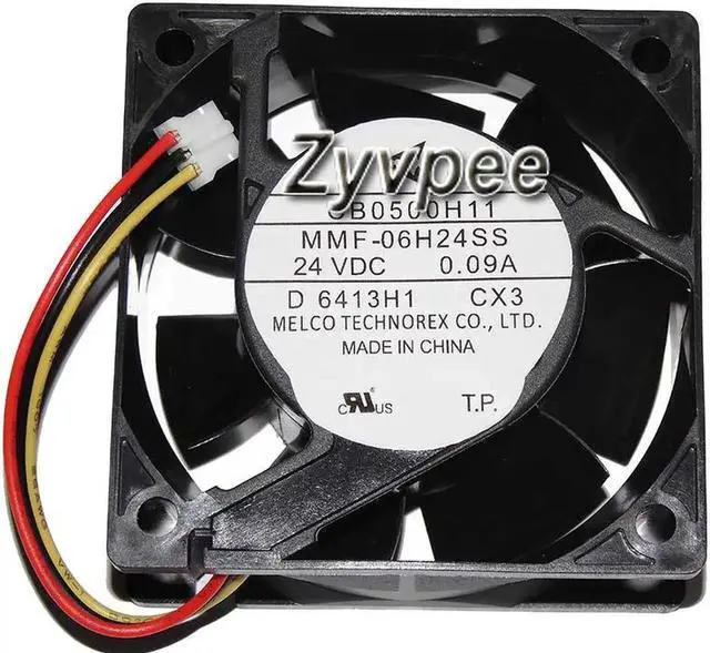 Main image of for 6025 MMF-06H24SS CX3 CB0500H11 24V 0.09A 3 wires Cooling for abb plc fanuc inverter