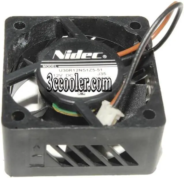 Main image of for 30MM 3015 U30R12NS1Z5-51 J35 2724X3 U30R12NS1Z5-51J35 DC12V 0.05A 2 Wires mini Cooling