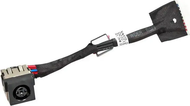 Main image of New AC DC Power Jack Plug Socket Cable Harness for Dell Alienware 17 R1 Laptop R085W