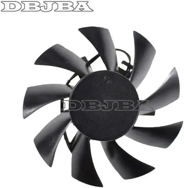Alt view image 2 of 2 - For T128015SH 75MM 2PIN DC12V 0.32A Fan For EVGA GTX 650 650Ti GTS 450 Graphics Card Fan