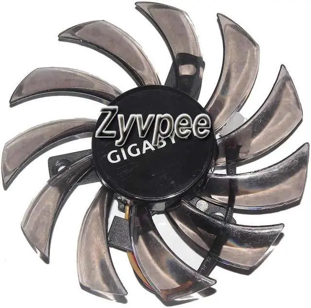 Alt view image 2 of 3 - for T128010SM 12V 0.2A 3 wires frameless vga fan for GTX460 HD5870