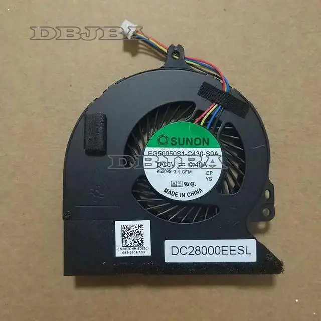 Main image of CPU Cooling Fan FOR DELL Latitude E5250 0DTDHM DC28000EESL EG50050S1-C430-S9A