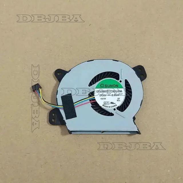 Main image of New For ASUS EeeBook X402M E402M E402S E402MA E502MA E502SA EF50060S1-C350-S9A 13NL0032P 5V 2.25W 4Wire CPU Fan