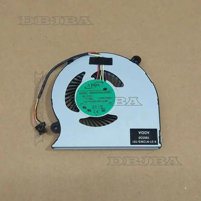 Main image of CPU Fan for ADDA AB06505HX050B01 6-31-N13WS-101 4-pin fan
