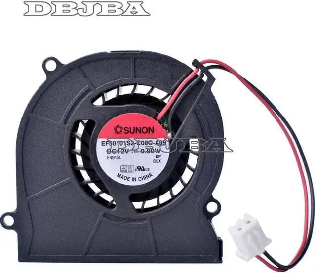 Main image of Fan for EF50101S2-C00C-A99 50mm Fan 50x50x10mm 12V 0.9W Ultra-Thin Turbine Fan