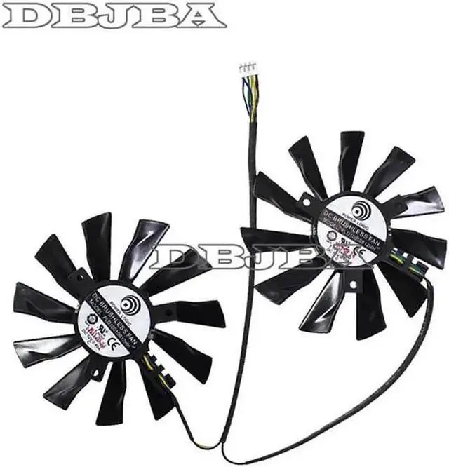 Main image of 95mm Fan For MSI R9 290X 290 280X 270X Twin Frozr Video Card Dual Fan 4Pin PLD10010B12HH