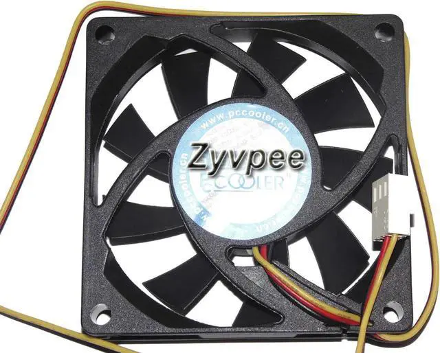 Alt view image 4 of 4 - for PC Cooler 7015 F72 12V 0.26A 2500RPM 24dBA 22CFM 3 Wire 3 Pins Case Fan 7cm cpu fan