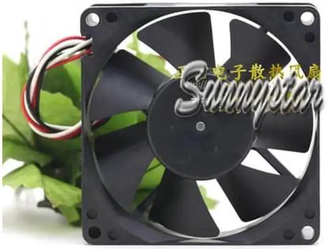 Alt view image 2 of 3 - for NIDEC 80*25MM D08A-24TU 24V 0.1A 3 Wires 3 Pins 8CM inverter cooler fan,case fan
