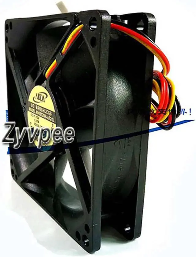 Alt view image 2 of 2 - for Adda AD0912MB-A72GL 90x25MM DC 12V 0.17A 3 wirse 3 pins 9CM case fan power cooler