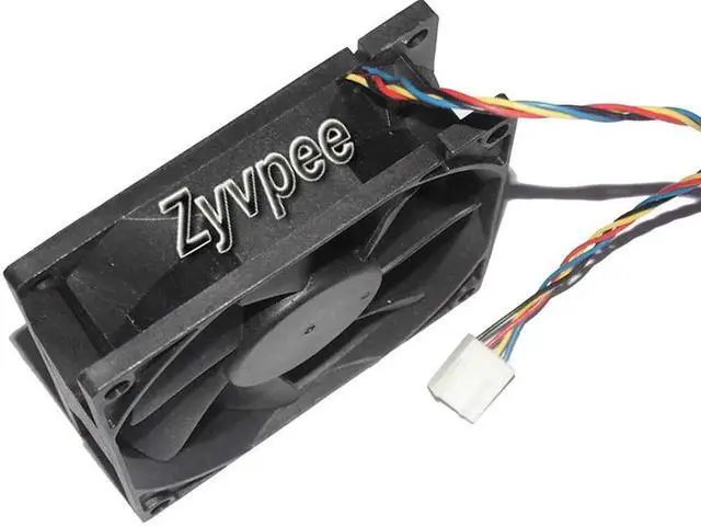 Alt view image 2 of 3 - for 80mm 8025 PWM CPU HYPRO BEARING DC12V 0.38A 4 Wires 8CM CPU Cooling