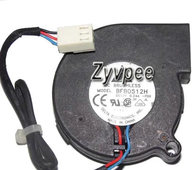 Main image of for 50mm 5015 F00 DC12V 0.24A 3 Wires 3 Pins Blower 5CM CPU Cooler