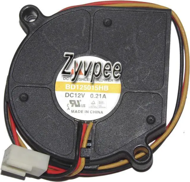 Main image of for Y.S.TECH BD125015HB 12V 0.21A 3 Wires 3 Pins Blower centrifugal cooler for projector,print