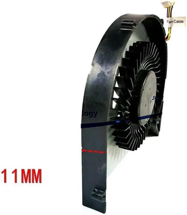 Alt view image 2 of 4 - for For FG7A FG36 FG79 FCN DFS200805000T DC5V 0.5A 4 wires 4 pins cpu notebook cooler